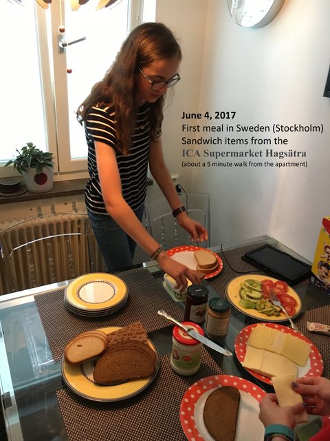 First Day & Rental photo from Stockholm, June 2017