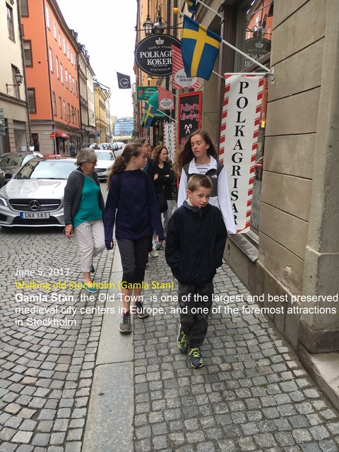 Gamla Stan photo from Stockholm, June 2017