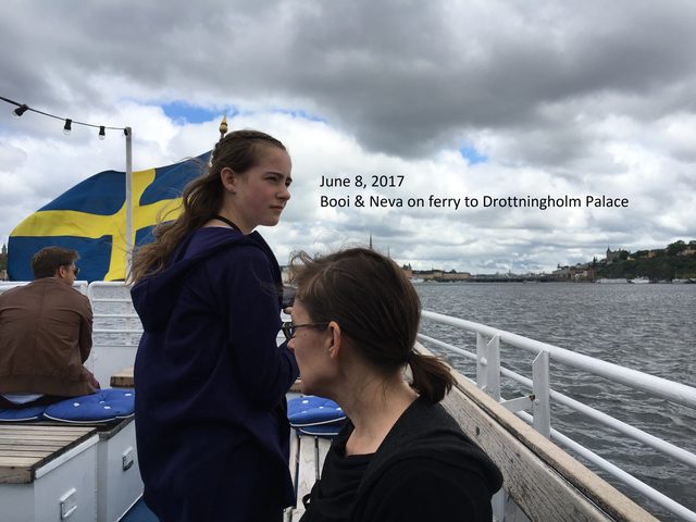 Drottningholm photo from Stockholm, June 2017